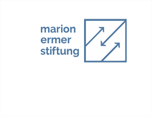 Tablet Screenshot of marion-ermer-stiftung.de